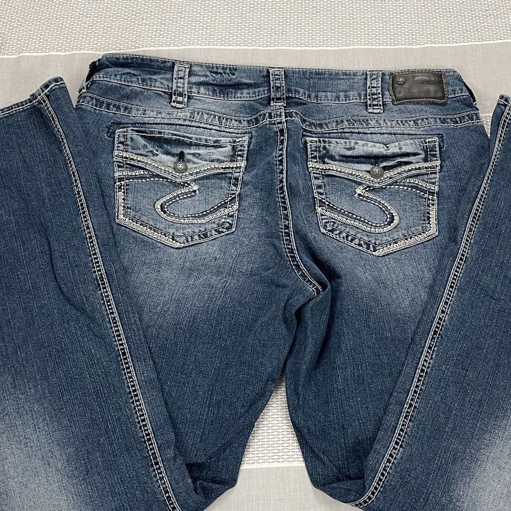 Silver Suki jeans